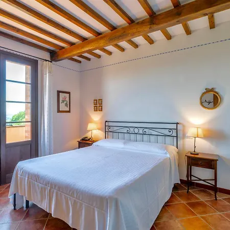 Isa-holiday-home With Swimming-pool In San Gimignano, With Air Conditioning And Private Outdoor Area Lägenhetshotell *