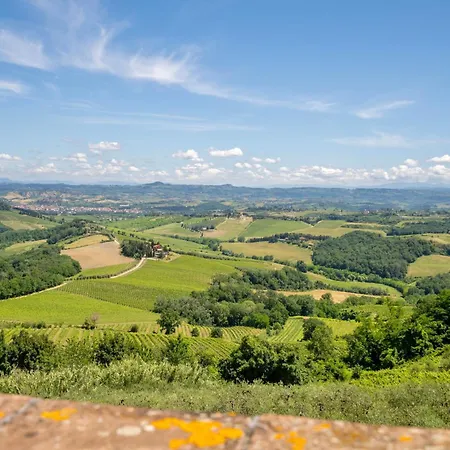 Isa-holiday-home With Swimming-pool In San Gimignano, With Air Conditioning And Private Outdoor Area Lägenhetshotell *